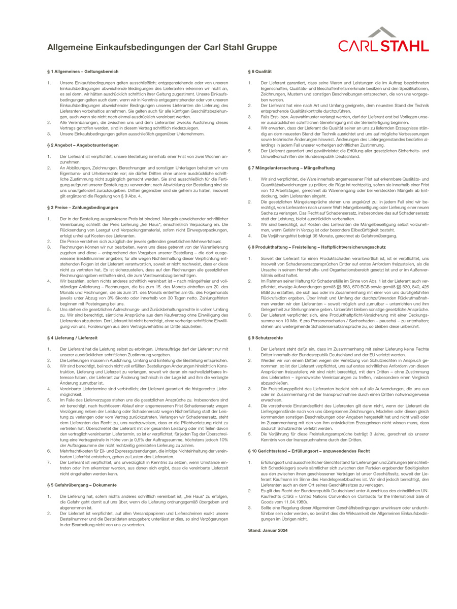 General Terms and Conditions of Purchase EN