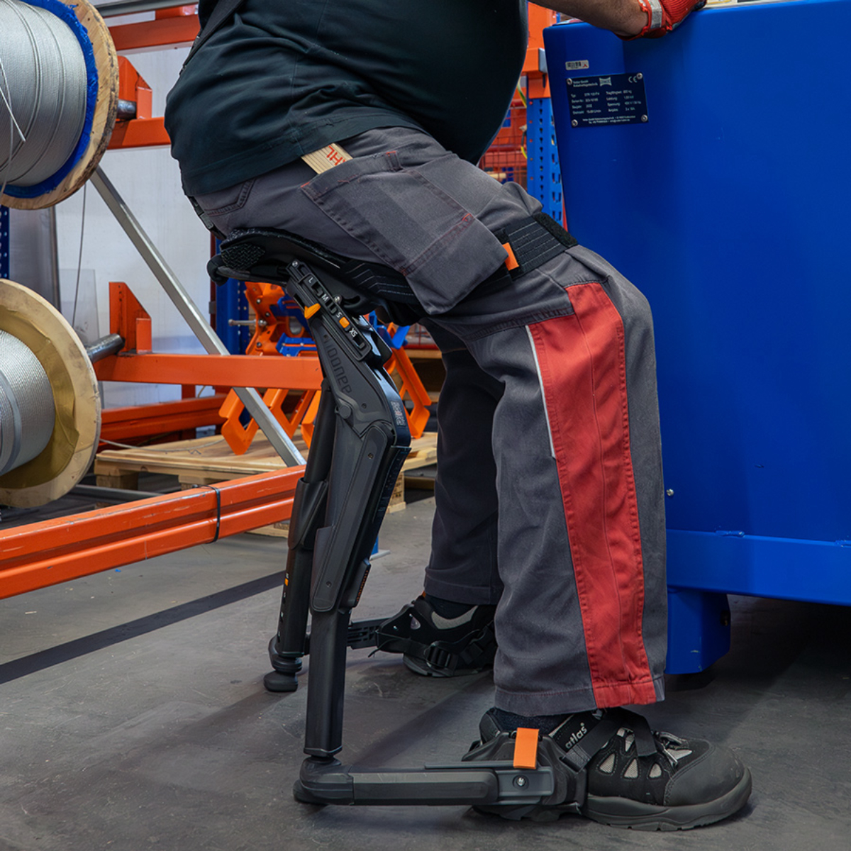 Exoskelette Chairless Chair 2.0