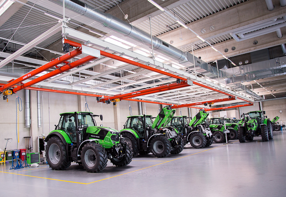 New tractor plant in Lauingen