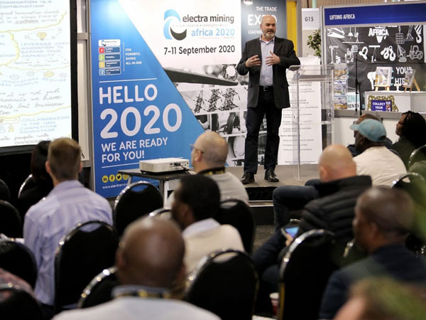 Carl Stahl at the Electra Mining Southafrica 2018