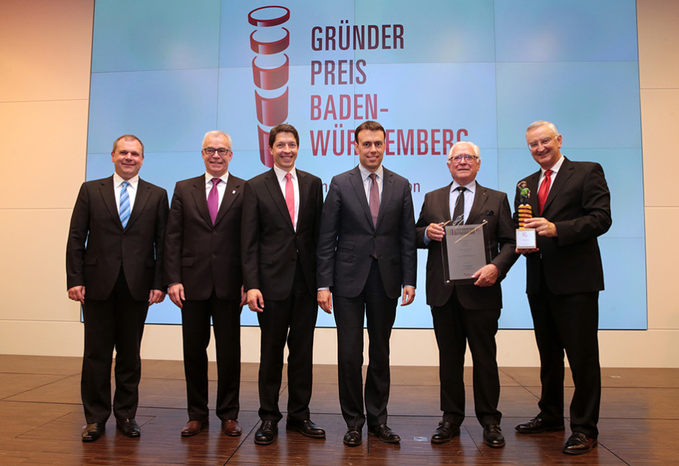 Gründerpreis Baden-Württemberg 2015 der Sparkassen-Finanzgruppe