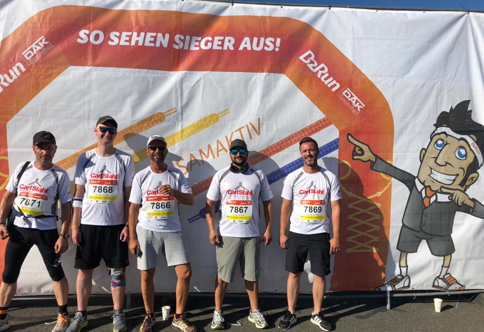 Get off the office chair, get in your sports shoes - Carl Stahl at the 2019 B2B Run in Nuremberg