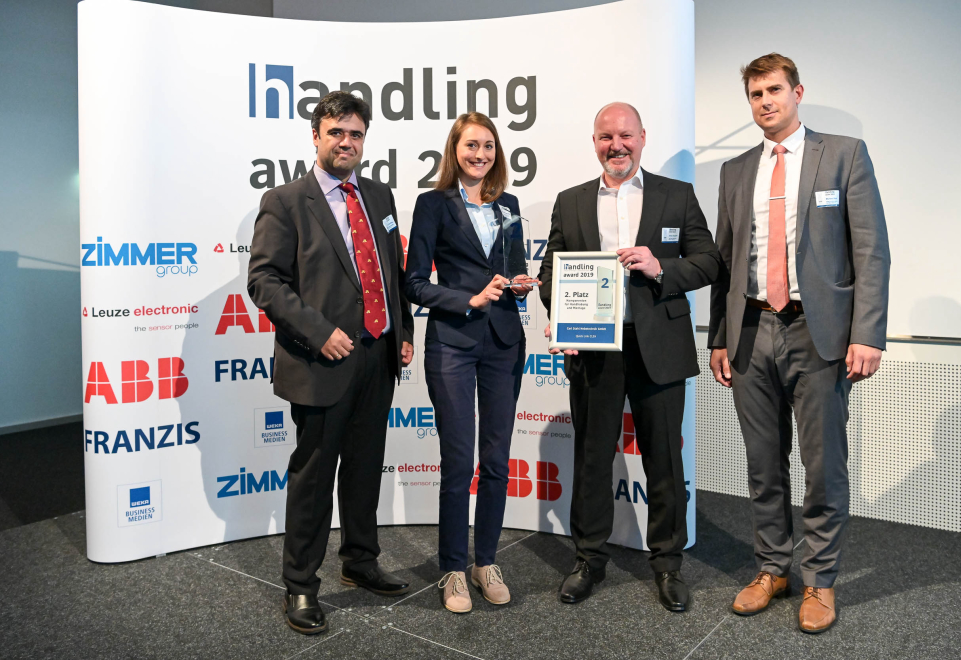 handling award 2019 - Carl Stahl Hebetechnik GmbH gewinnt 2. Preis für Quick Link CLEH