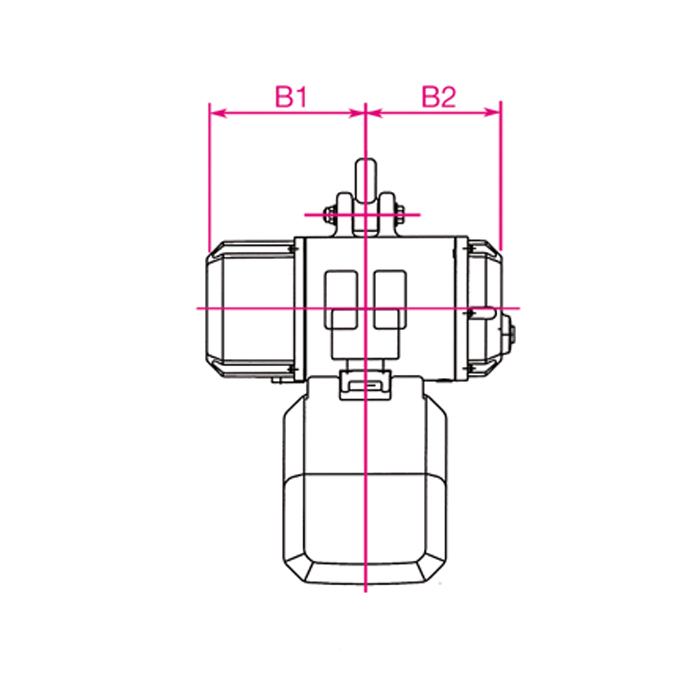 Elektrokettenzug 620, Tragöse