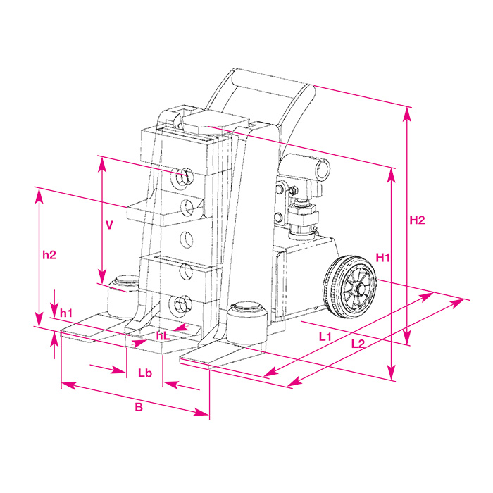 Maschinenheber JH-G plus