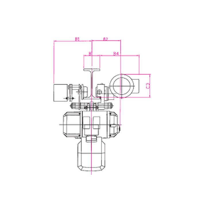 Elektrokettenzug 620, Elektr.Fahrwerk