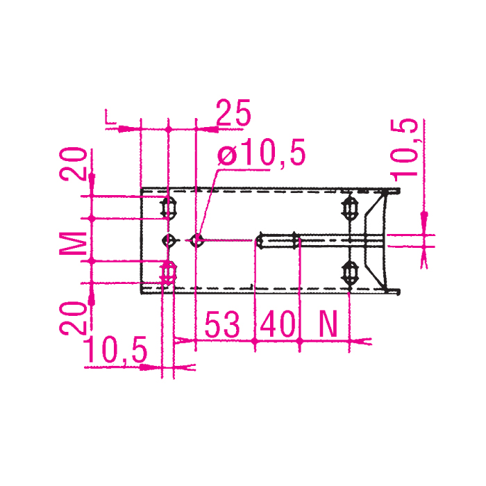 Flurwinde LB, Edelstahl, 650 - 900 kg