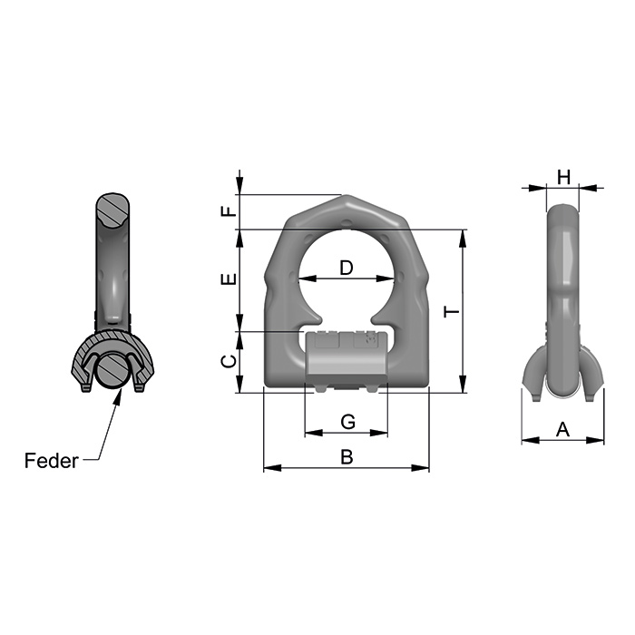 VIP-Zurrpunkt Typ LPW