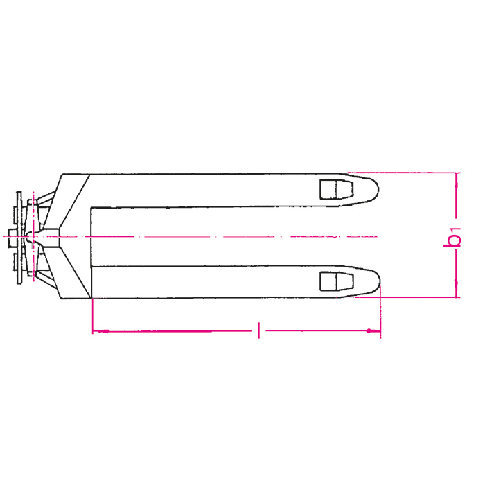 Handgabelhubwagen CS 20-115 VATP