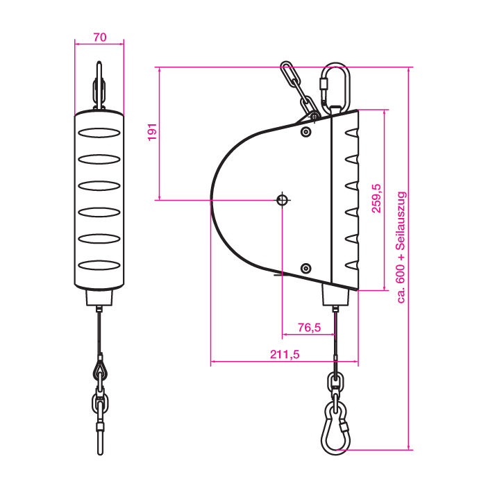 Federzug 7221 / 7222