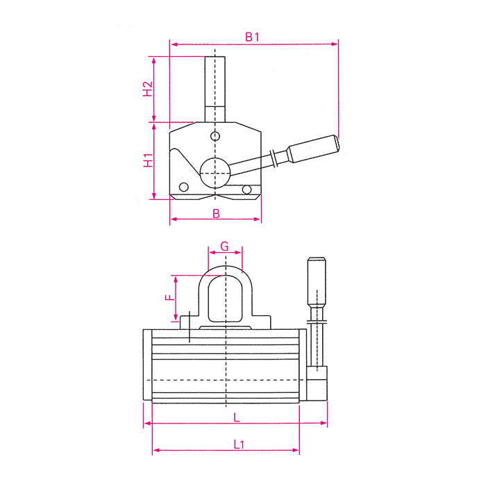 Permanentmagnet CSmag
