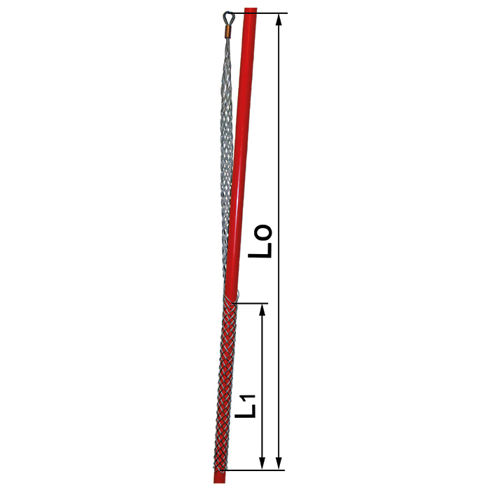 Kabelhaltestrumpf KW I-K, Doppelgeflecht