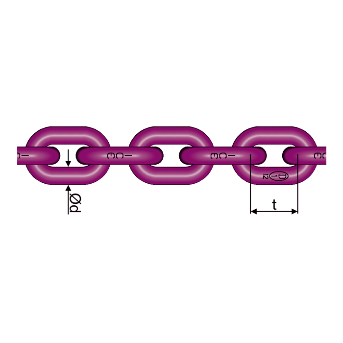 ICE-Anschlagekette PAS 1061 GK 12