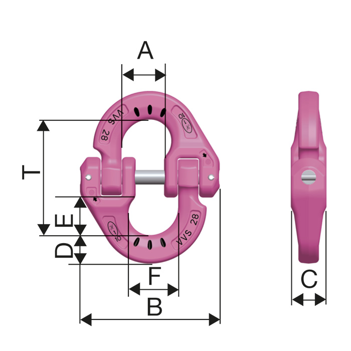 VIP-Verbindungsschloss VVS-28 MAXI