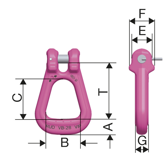 VIP-Endglied VB 28 MAXI