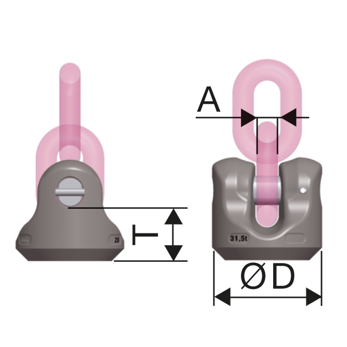 Anschlagpunkt PowerPoint WPPH-KA-28