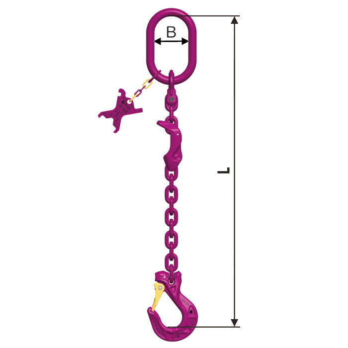 ICE-Anschlagk.,1str,m.verk.Klaue,S.Haken