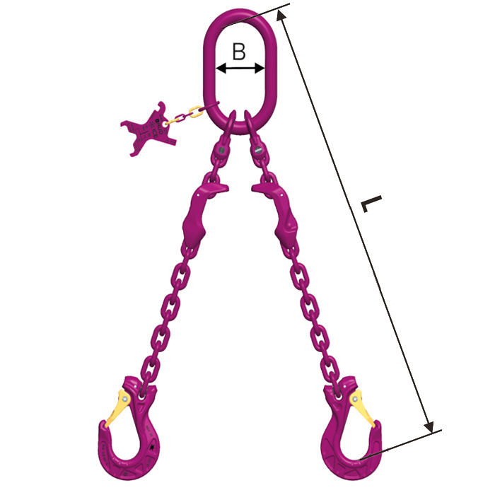 ICE-Anschlagk.,2str,m.verk.Klaue,S.Haken