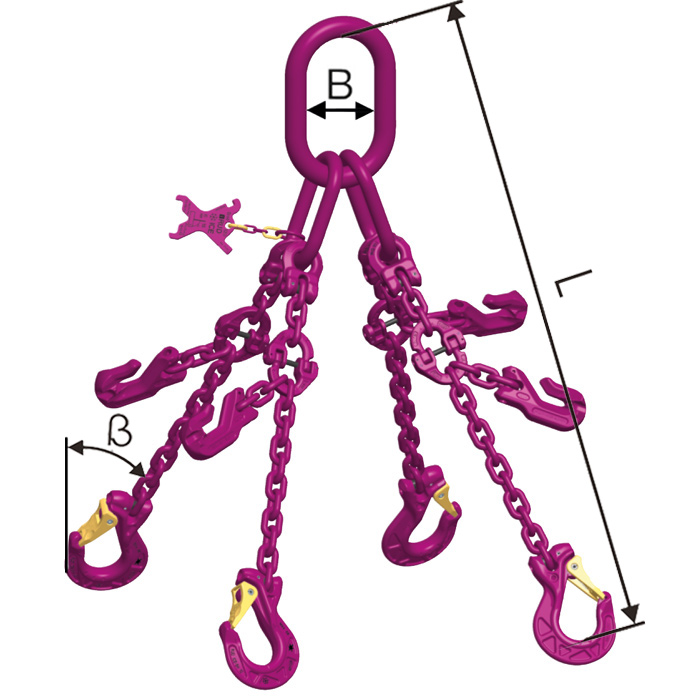 ICE-Anschlagk.,4str ,Verk. Haken,S.Haken