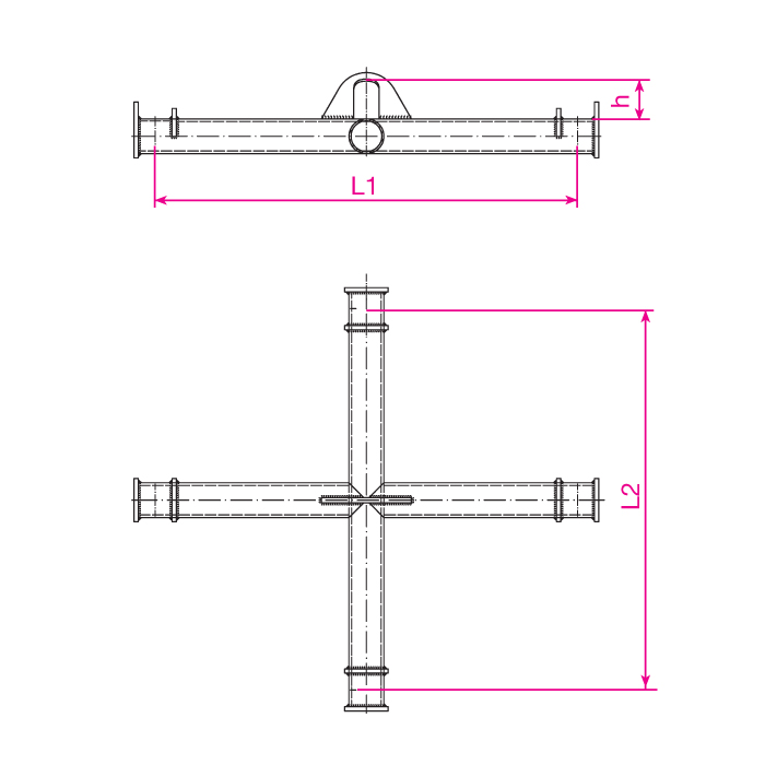 Lasttraverse für Big Bag Transport
