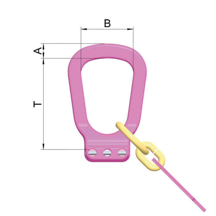 VIP-Aufhängekopf VAK 1/2 für 1/2 str