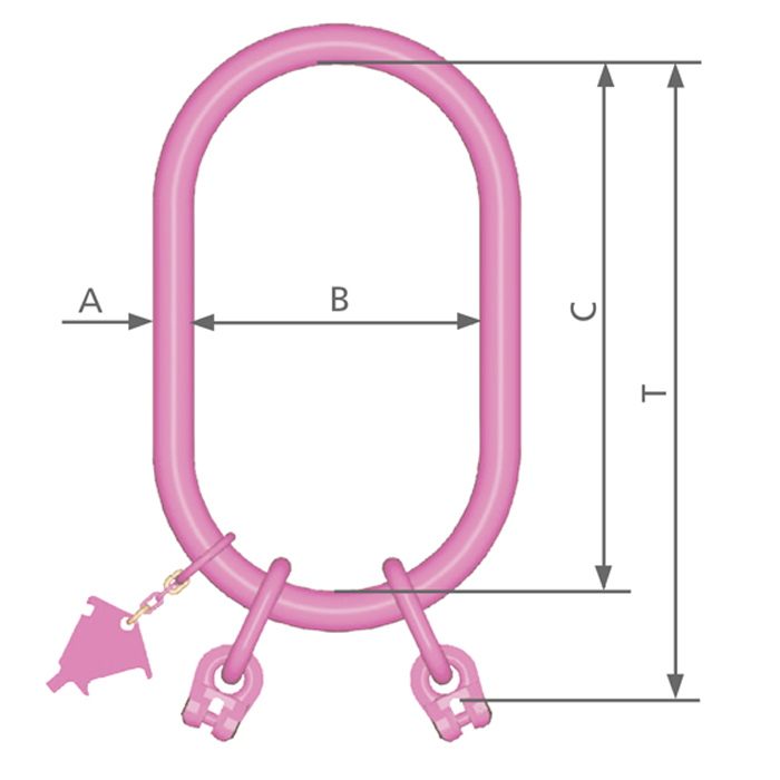 VIP-S.Aufhängek VSAK2,2str,bis 1fachH 32