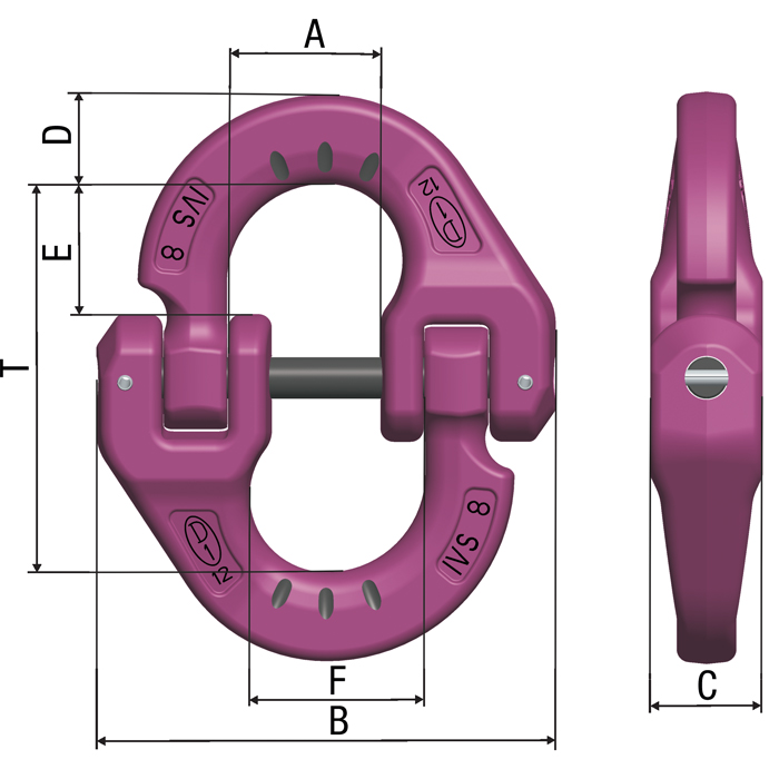 ICE-Verbindungsschloss ICE-VS