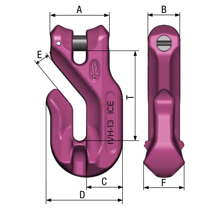 ICE-Verkürzungshaken ICE-VH