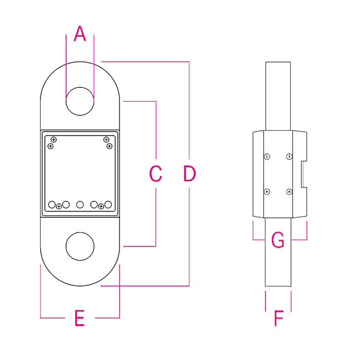 Digitales Zugkraftmessgerät Typ HFC