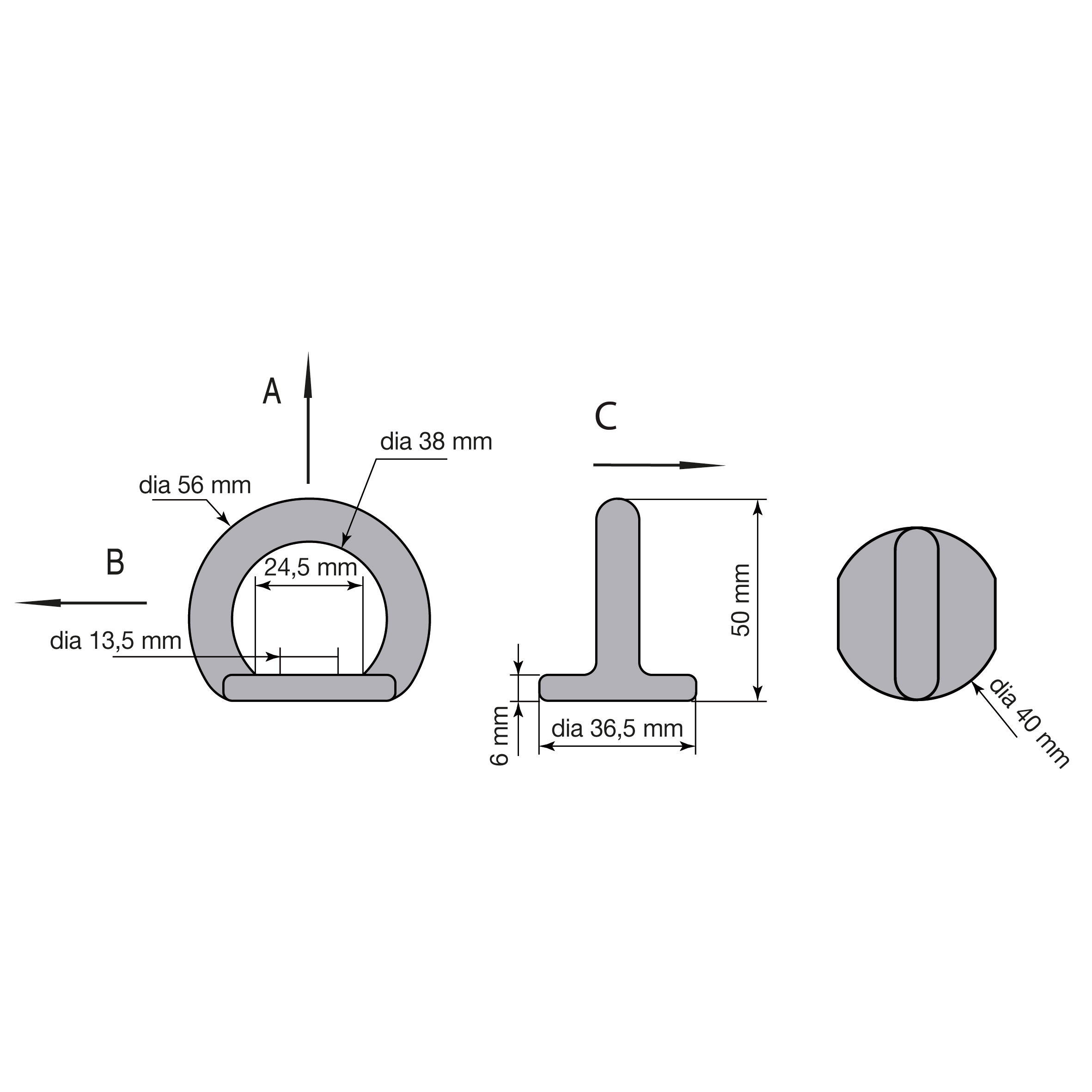 Einzel-Anschlagpunkt AM211