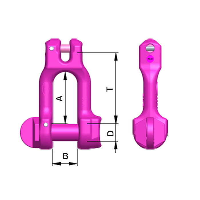 VIP-MINI-Kupplungsschäkel