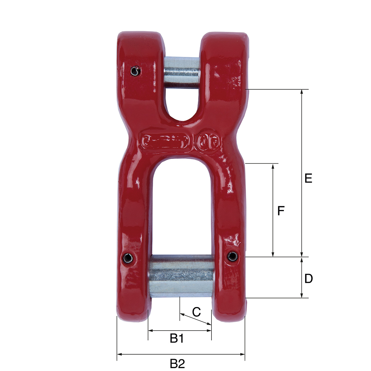 Gabelschäkel mit Schraubbolzen