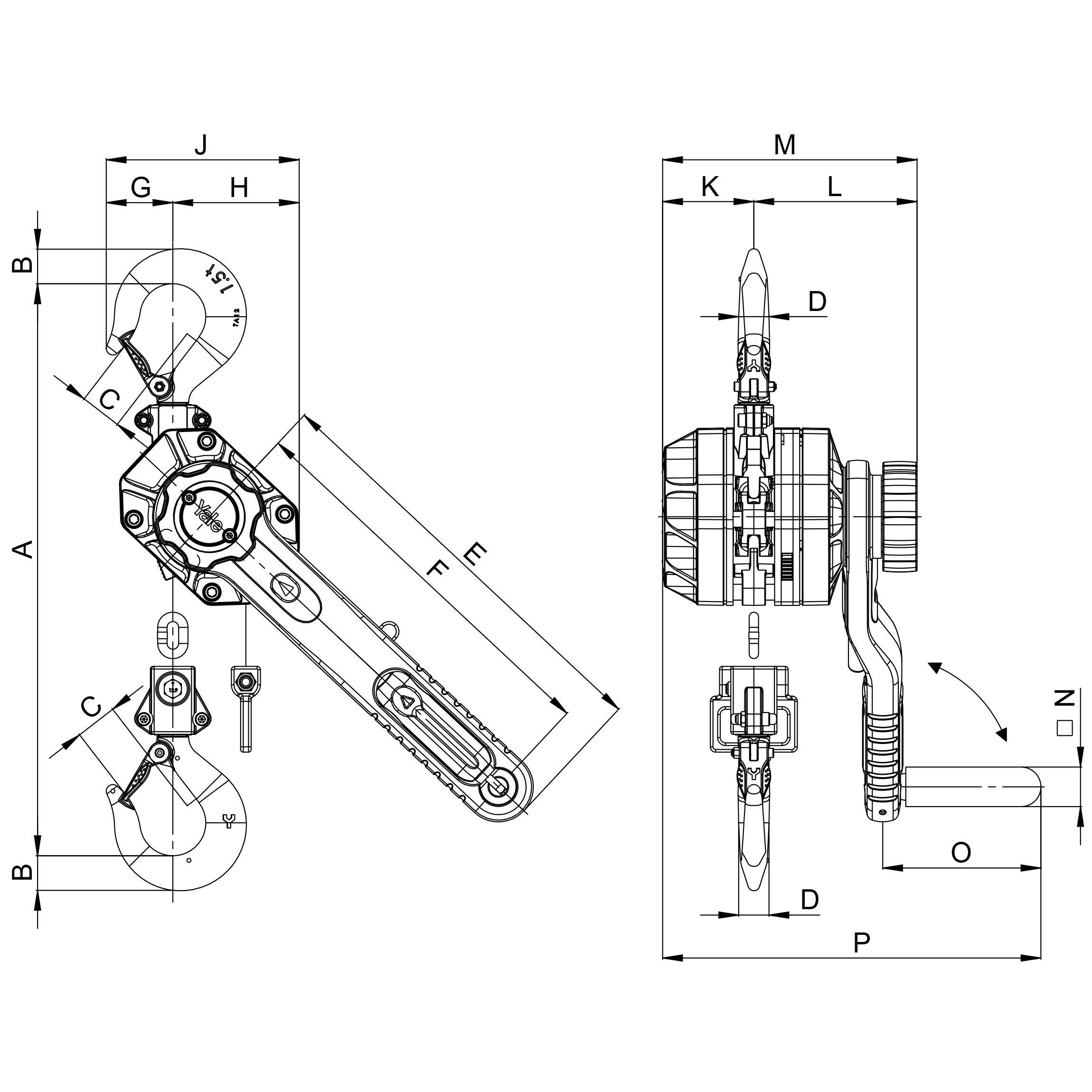 Hebelzug ERGO 360 UT