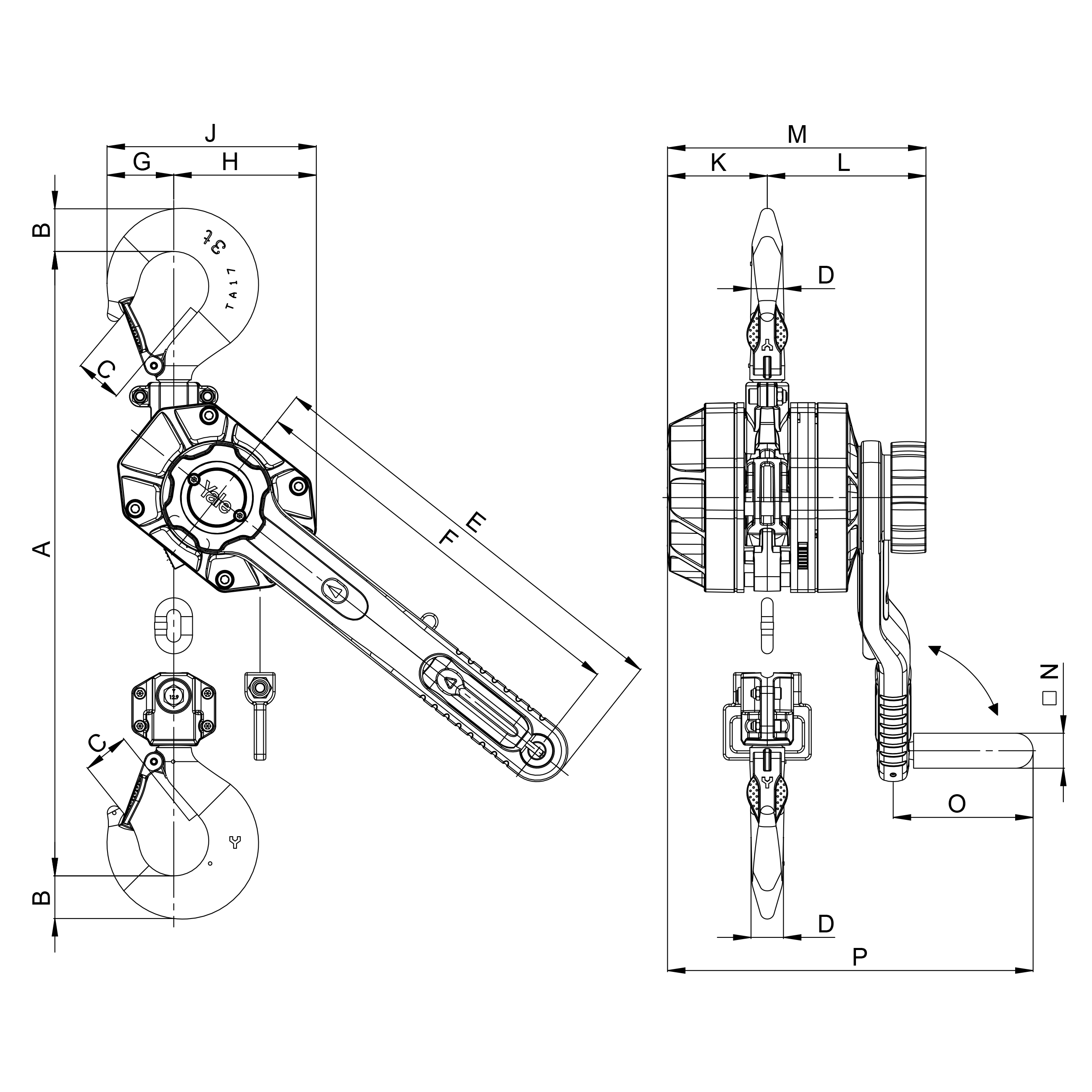 Hebelzug ERGO 360 UT
