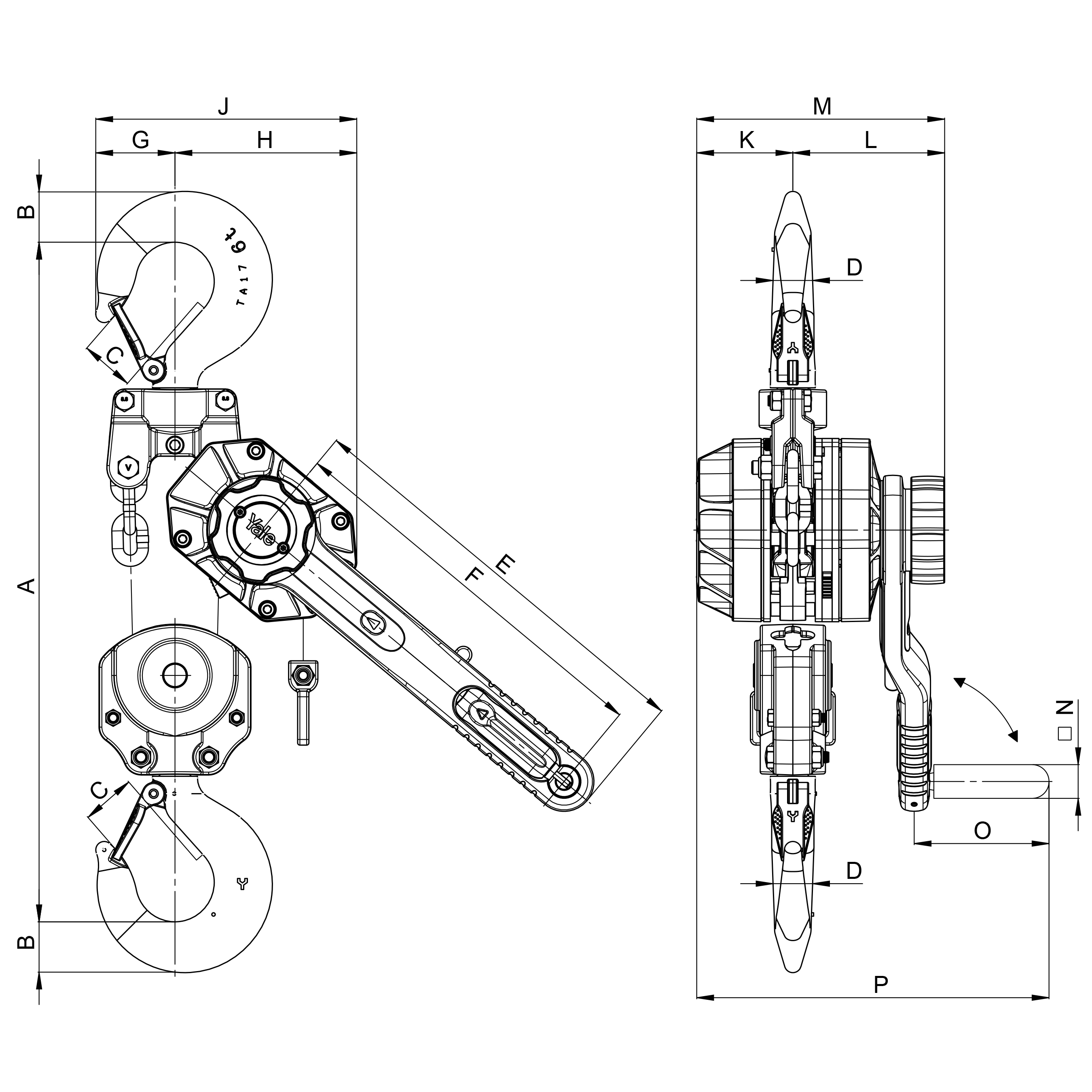 Hebelzug ERGO 360 UT