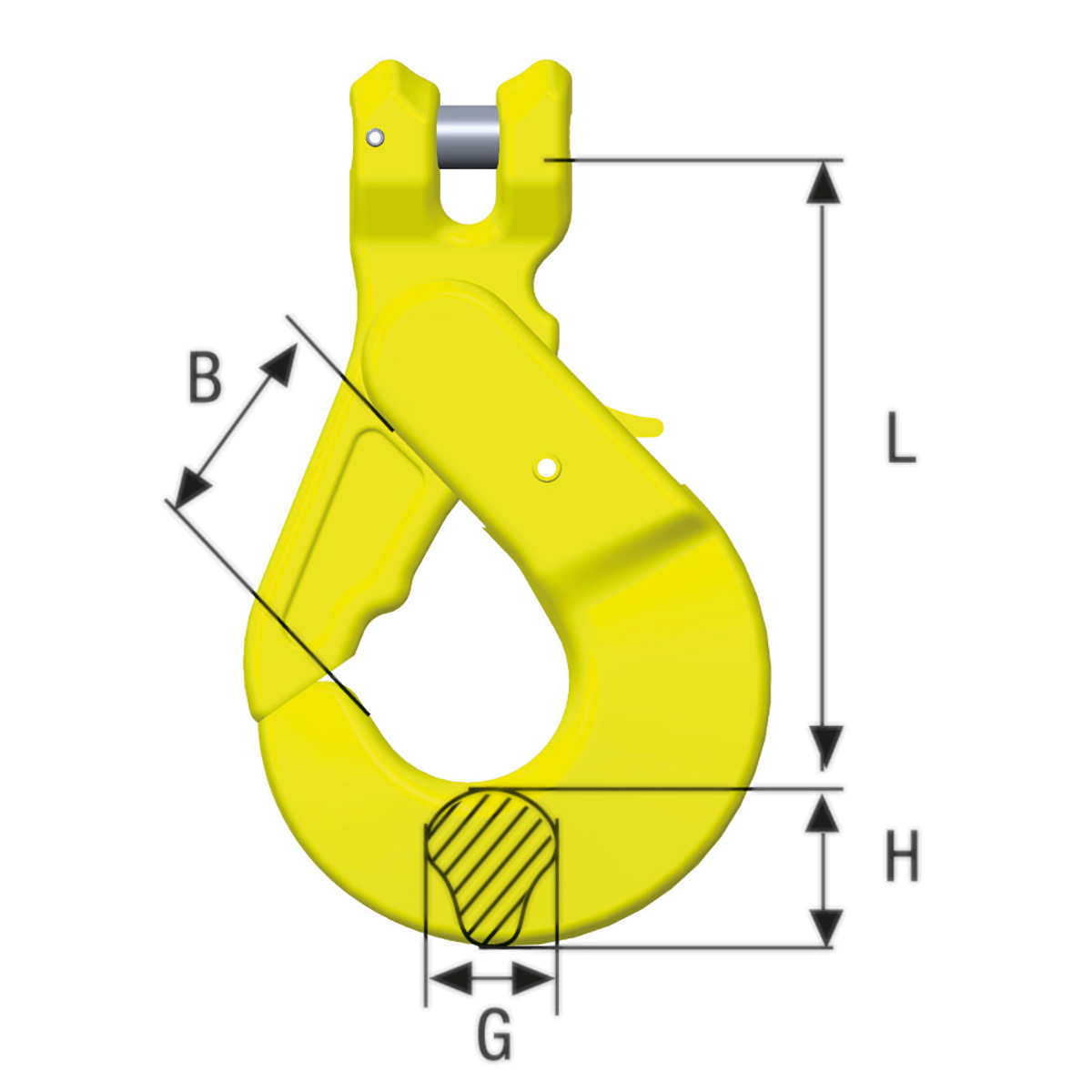 Absetzkipperhaken Typ BKGC