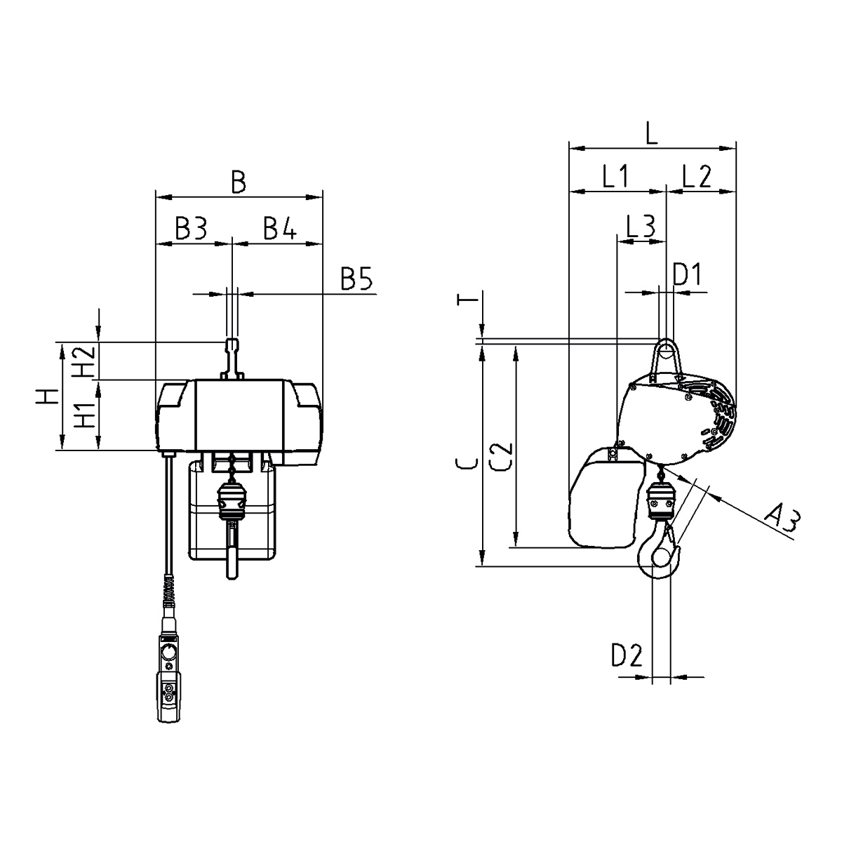 Elektrokettenzug CS Compact GMC