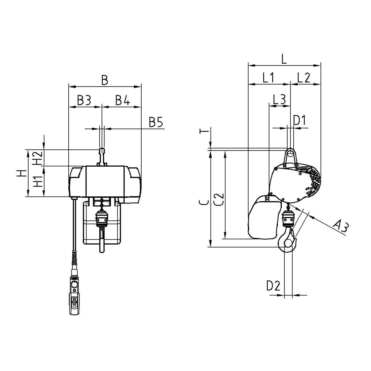 Elektrokettenzug CS Compact GMC