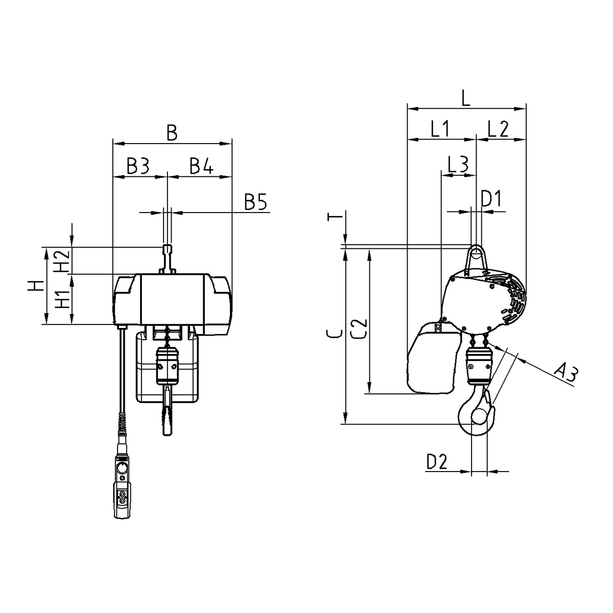 Elektrokettenzug CS Compact GMC