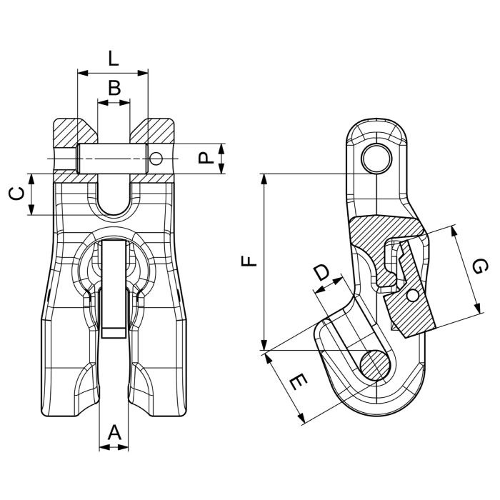 Verkürzungsklaue CXS
