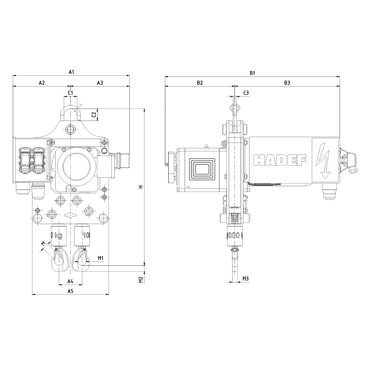 Ausgleichs- und Traversiergerät 67/19 AT