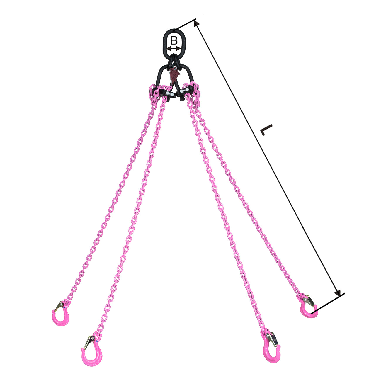 Anschlagkette GK 10 Mini 4ST