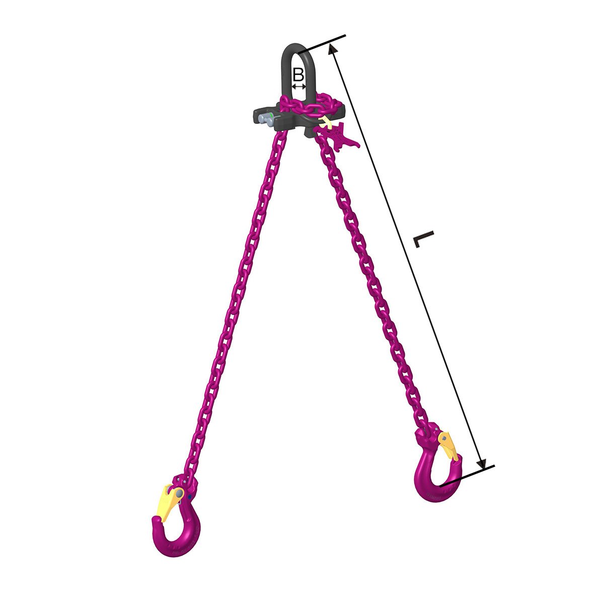 Anschlagkette GK 12 Mini 2ST verkürzb.