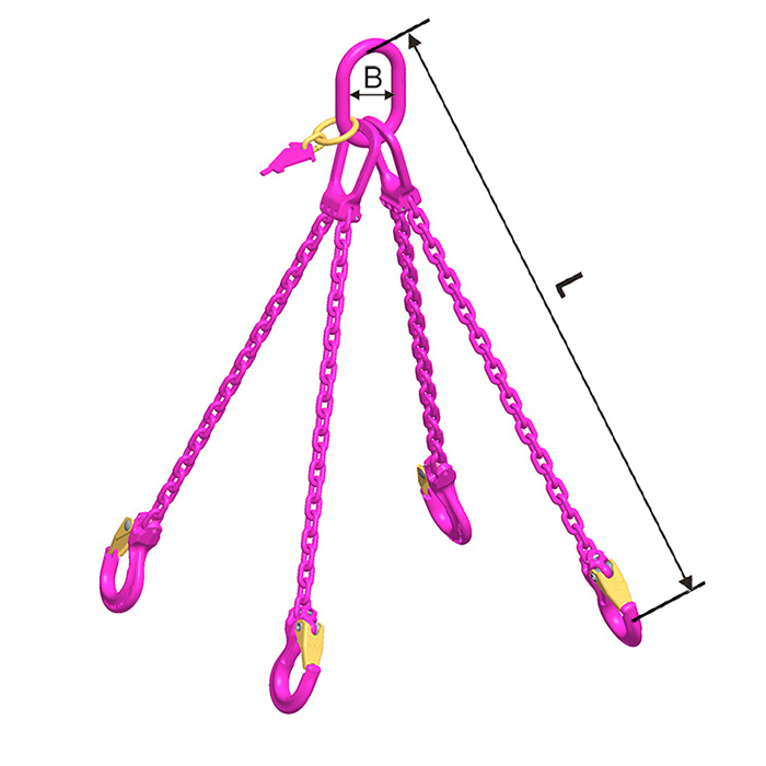 Anschlagkette GK 10 Mini 4ST nicht verk.