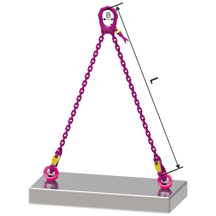 Anschlagkette GK 12 Mini 2ST nicht verk.