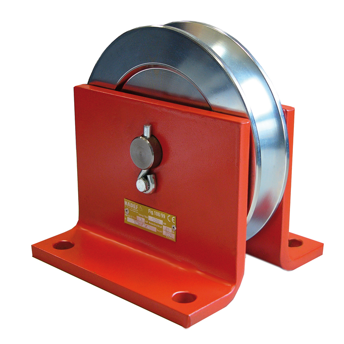 Seilrollenblock, wartungsfr Kugellager