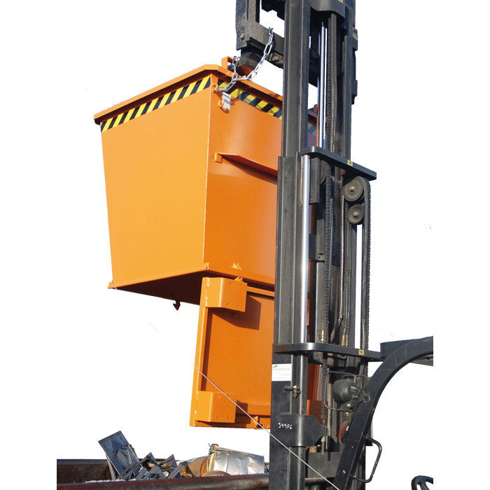 Flap bottom containers