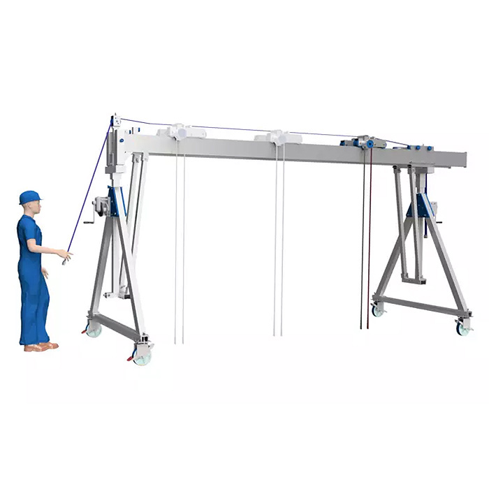 Umlauf. Band Vollportalkran