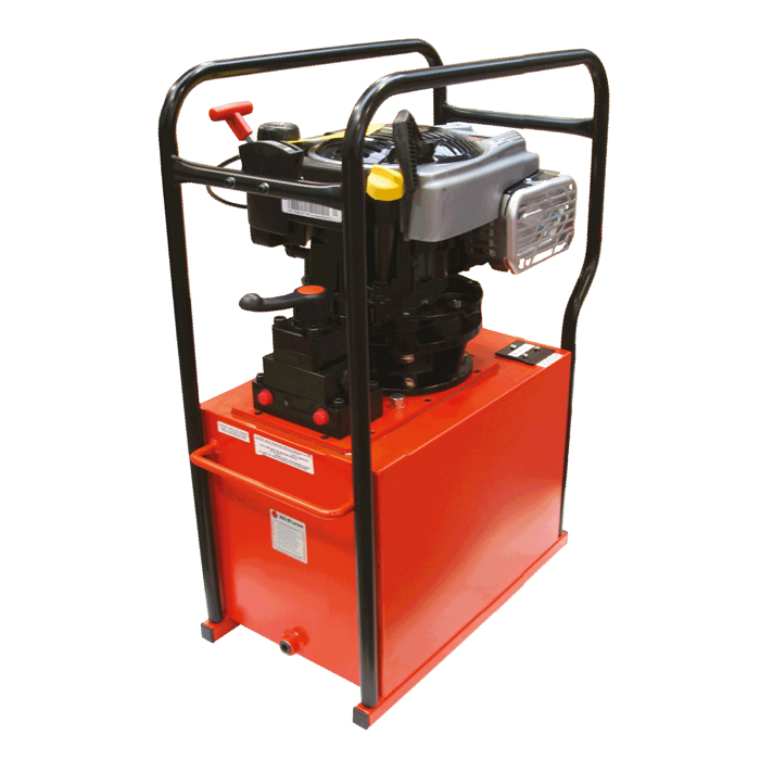 Combustion-engined driven pumps