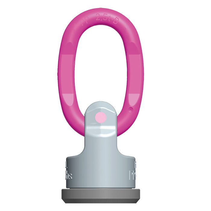 Weld-on lifting point, 360° rotation, powerPoint type WPP-B